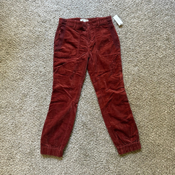 Anthropologie Richie Slim Corduroy Joggers NWT Size 6 Hard to Find - Picture 4 of 7